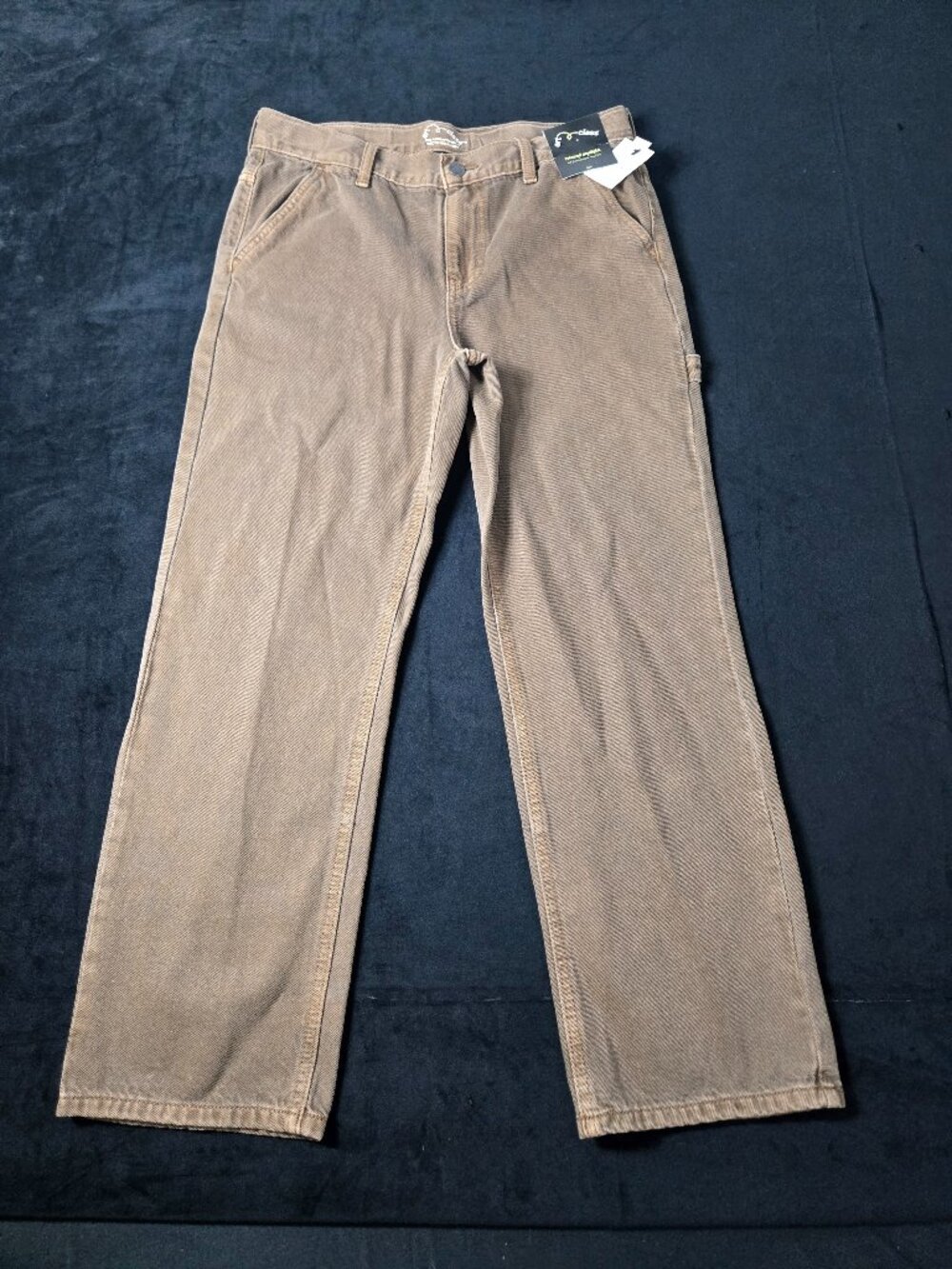 Art Class Girls Size 14 Brown Relaxed Straight Carpenter Jeans NWT